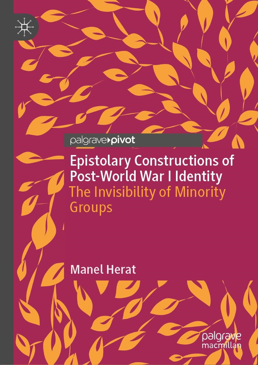 Image of book cover for Epistolary Constructions of Post-World War I Identity